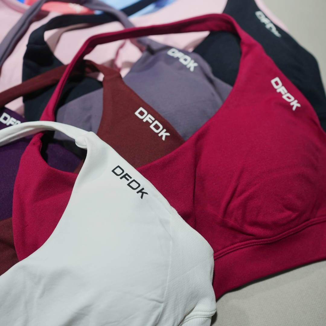 DFDK เสื้อชั้นในกีฬาไร้ตะเข็บแ - Sports Bra High Impact บทวิจารณ์และราคา