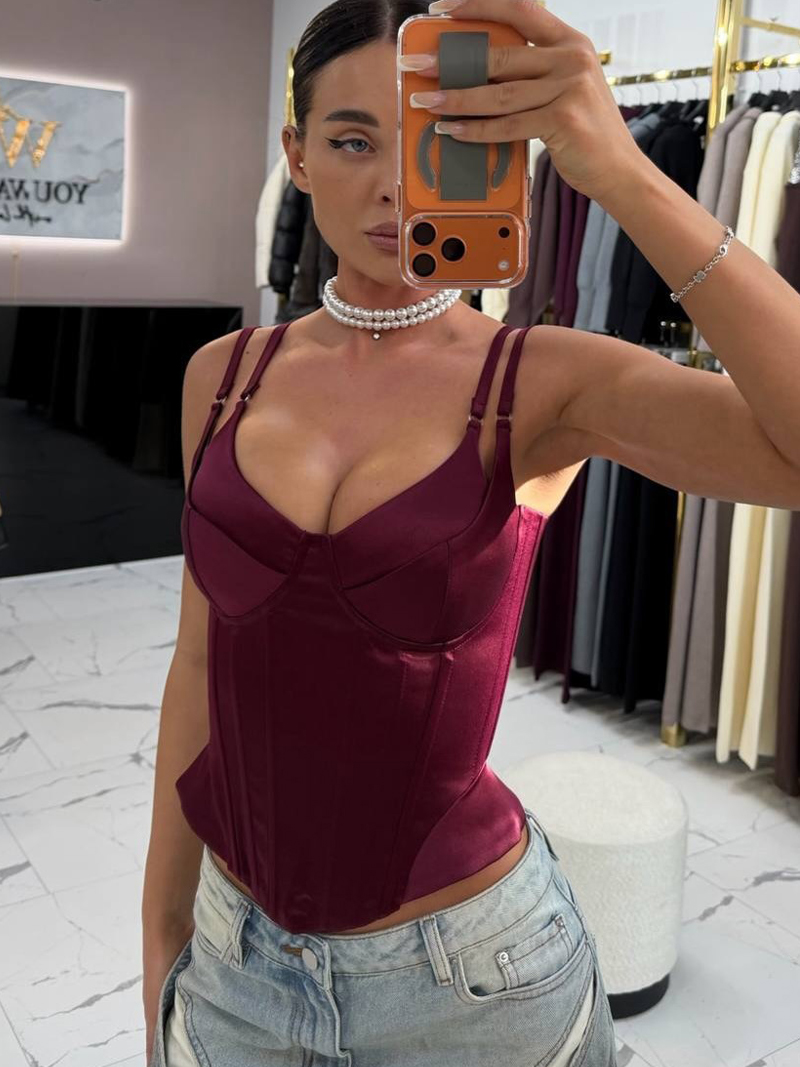 เสื้อครอปท็อปคอร์เซ็ทแบบไร้สาย - Strapless Bra Backless บทวิจารณ์และราคา
